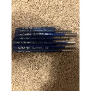Set of 7 Dasco Pro Pin Punches – USA – Mixed Sizes  – 592 584 583 589 590
